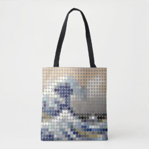 Bolsa Tote Pixeldot "A onda do Excelente"