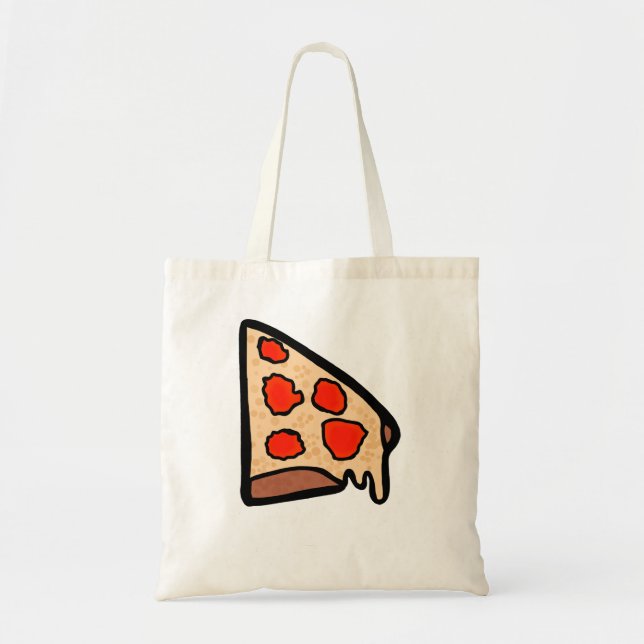 Bolsa Tote Pizza (Frente)