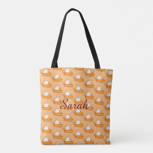 Bolsa Tote Pizza de Abóbora