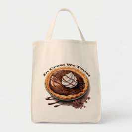 Bolsa Tote Pizza De Chocolate, Em Crust Confiamos