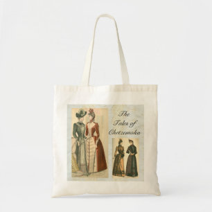 Bolsa Tote Placas de forma do Victorian