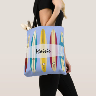 Bolsa Tote Placas de Longo Prazo Vintage