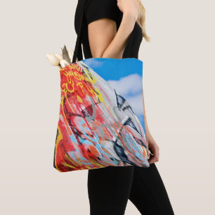 Bolsa Tote planeta grafite