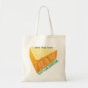 Bolsa Tote Planeta Orgânico De Queijo Bruto Bolsas de canvas 
