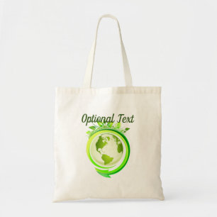 Bolsa Tote Planeta Verde do Dia da Terra