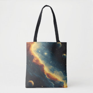 Bolsa Tote planetas do universo da galáxia
