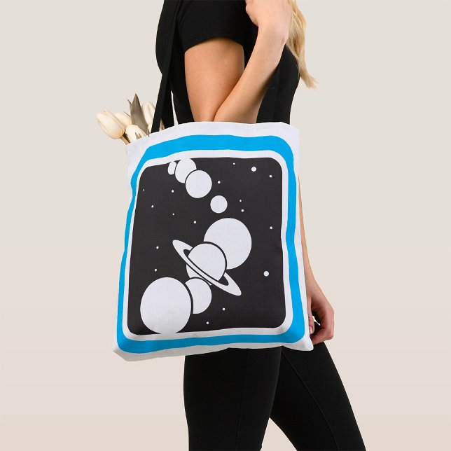 Bolsa Tote Planetas No Espaço (Criador carregado)