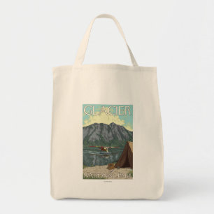 Bolsa Tote Plano de Bush & pesca - parque nacional de