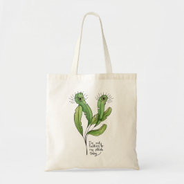 Bolsa Tote Planta amante trocadilheira, jardineiro introverti