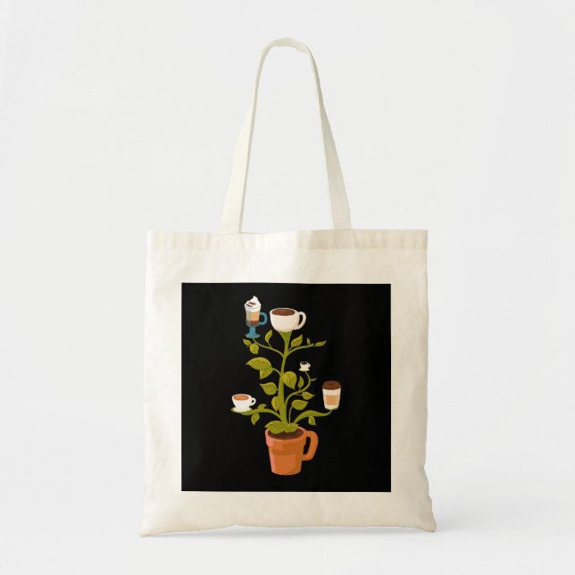 Bolsa Tote Planta De Café (Frente)