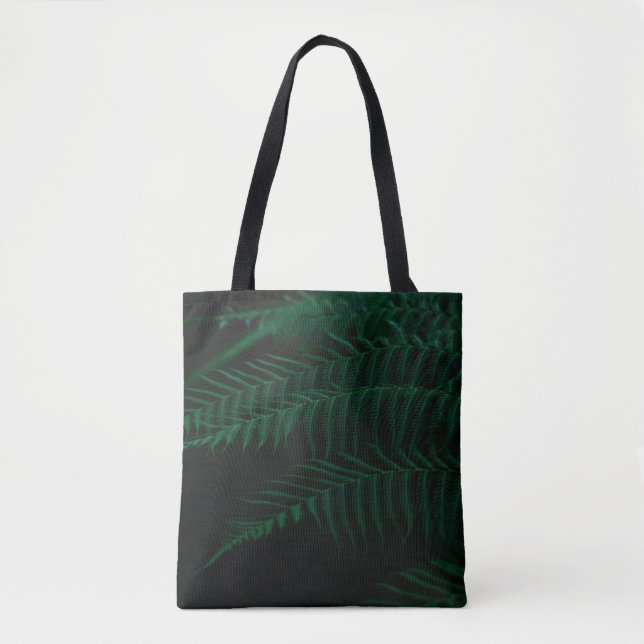 BOLSA TOTE PLANTA GREEN FERN NA FOTOGRAFIA DE FECHAMENTO (Frente)