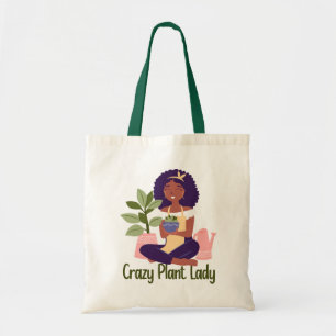 Bolsa Tote Planta Louca Lady Tote Bag