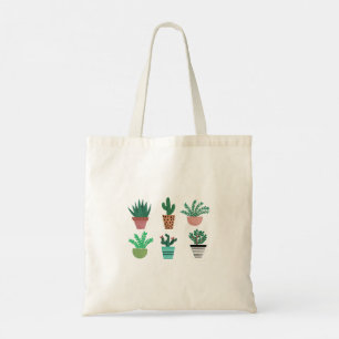 Bolsa Tote Plantas Amplas - Cactus