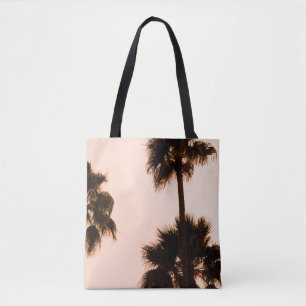 BOLSA TOTE PLANTAS DE PALMAS FOTOGRAFIAS DE BAIXO ÂNGULO