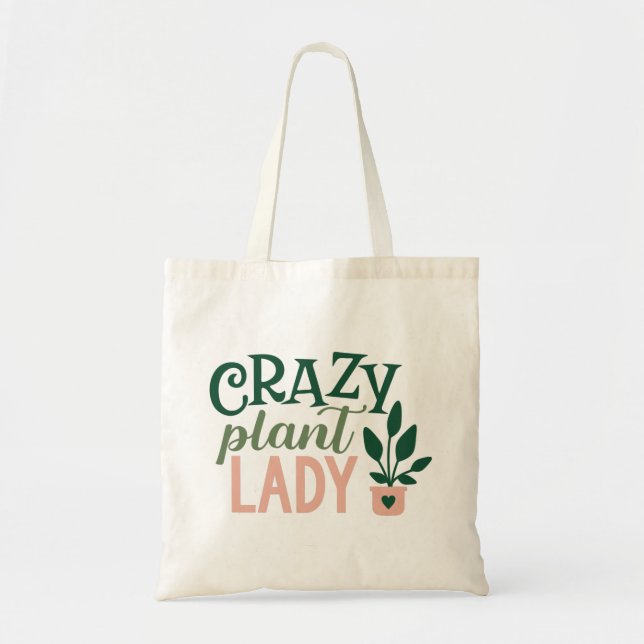 Bolsa Tote Plantas Jardineiras Natureza Saco (Frente)
