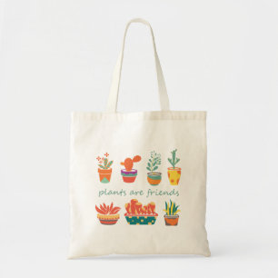 Bolsa Tote Plantas são amigas