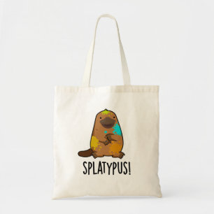 Bolsa Tote Platypus Pun Funny Animal