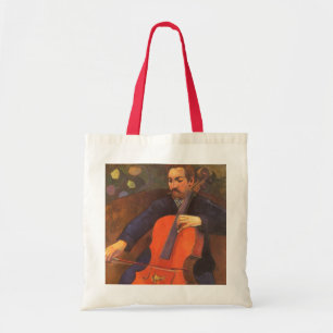 Bolsa Tote Player Schneklud Portrait by Paul Gauguin