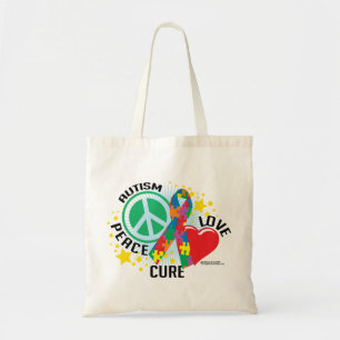 Bolsa Tote PLC do autismo
