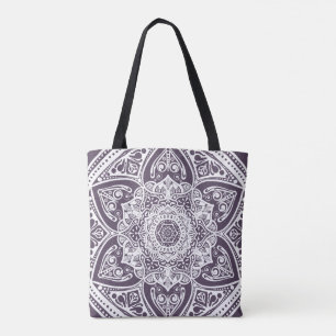 Bolsa Tote Plum Mandala