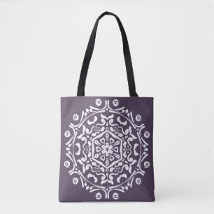 Bolsa Tote Plum Mandala