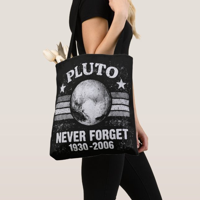 Bolsa Tote Plutão Nunca Esqueça (Close Up)