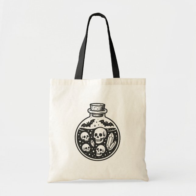 Bolsa Tote Poção de Halloween (Frente)