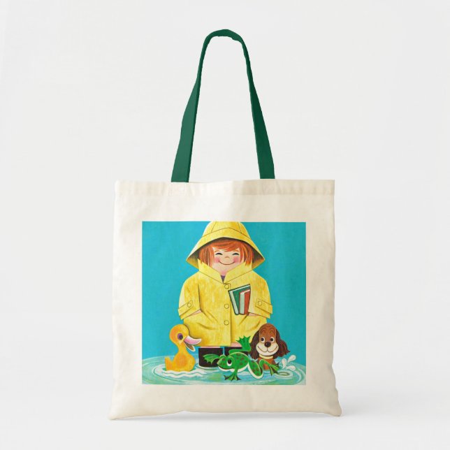 Bolsa Tote Poças do divertimento (Frente)