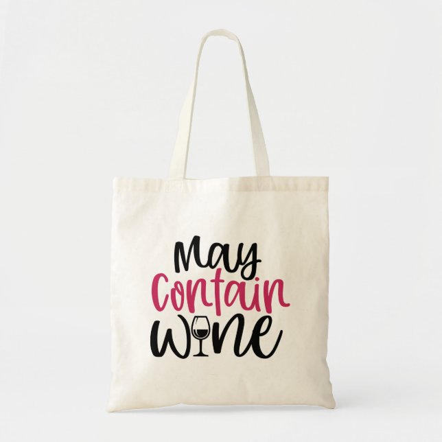 Bolsa Tote Pode Conter Vinho (Frente)
