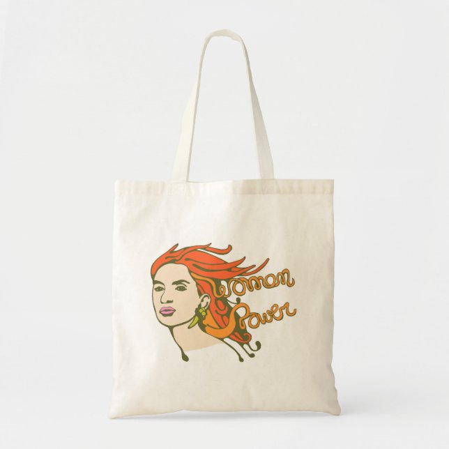 Bolsa Tote Poder da mulher (Frente)