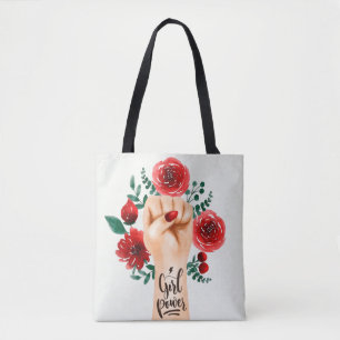 Bolsa Tote poder das raparigas