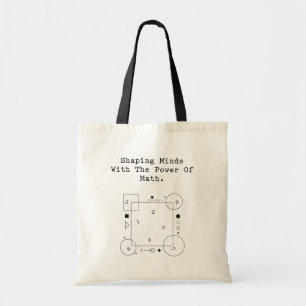Bolsa Tote Poder de Matemática que Molda Mentes Educação In