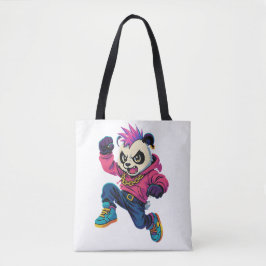 Bolsa Tote Poder do Panda Punk