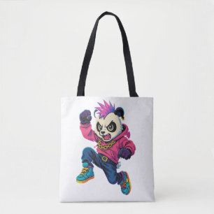 Bolsa Tote Poder do Panda Punk