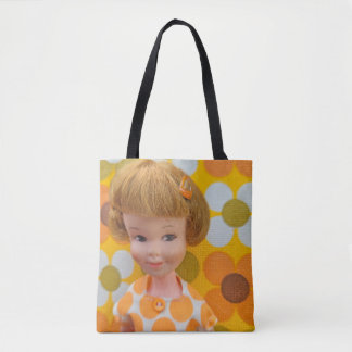 Bolsa Tote Poder Floral Penny Amarelo e Verde Oliva