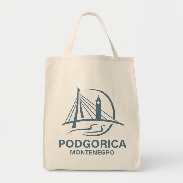 Bolsa Tote Podgorica Montenegro Europa (Frente)