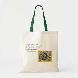 Bolsa Tote Poema Com Daffodils