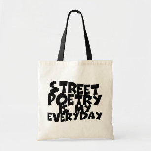 Bolsa Tote Poesia Da Rua É Meu Dia A Dia