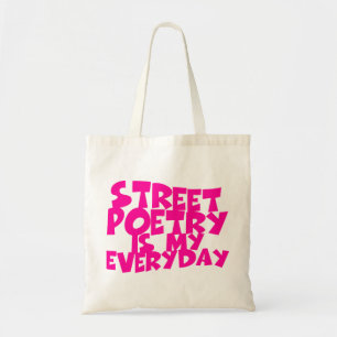 Bolsa Tote Poesia De Rua É Meu Dia A Dia