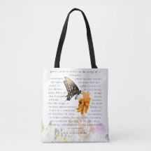 “Poesia Pintada Suavemente”–ToteBag por H.G. Alexa