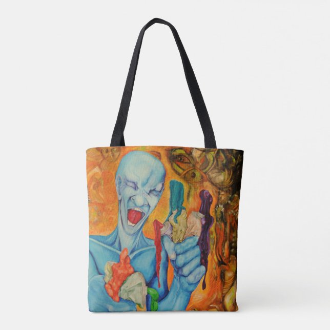 Bolsa Tote Pois eu sou artista para (Verso)