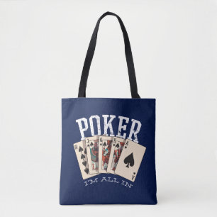 Bolsa Tote Poker, Estou Tudo Dentro
