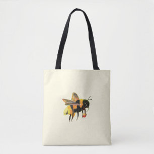 Bolsa Tote pólen de carregando de abelha  