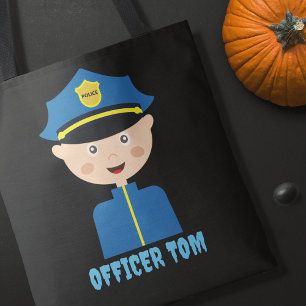 Bolsa Tote Policial Halloween Trick Treat