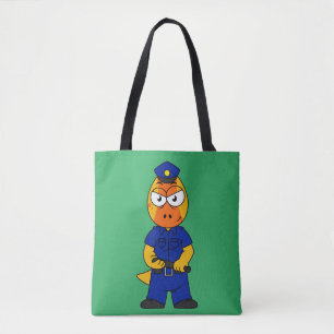 Bolsa Tote Policial Paquicefalossauro.