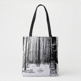 Bolsa Tote Pollok Park Trees na Neve