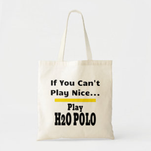 Bolsa Tote Polo Aquático Engraçado Sarcástico H2O