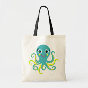 Bolsa Tote Polvo azul e amarelo