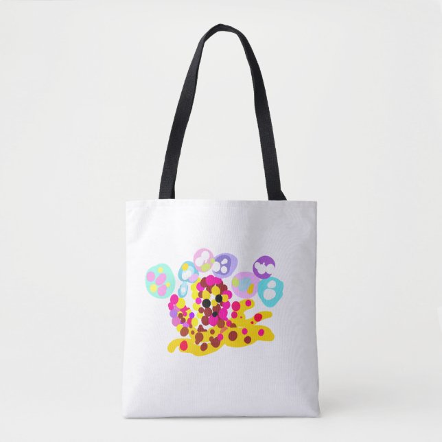 Bolsa Tote Polvo fofo (Frente)