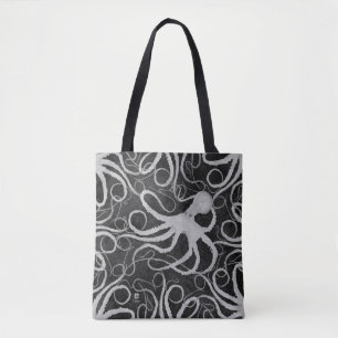 Bolsa Tote Polvo no cinza escuro - sacola